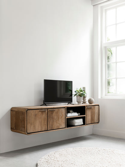 DTP Home TV Cabinet Evo Wall-Mounted Medium