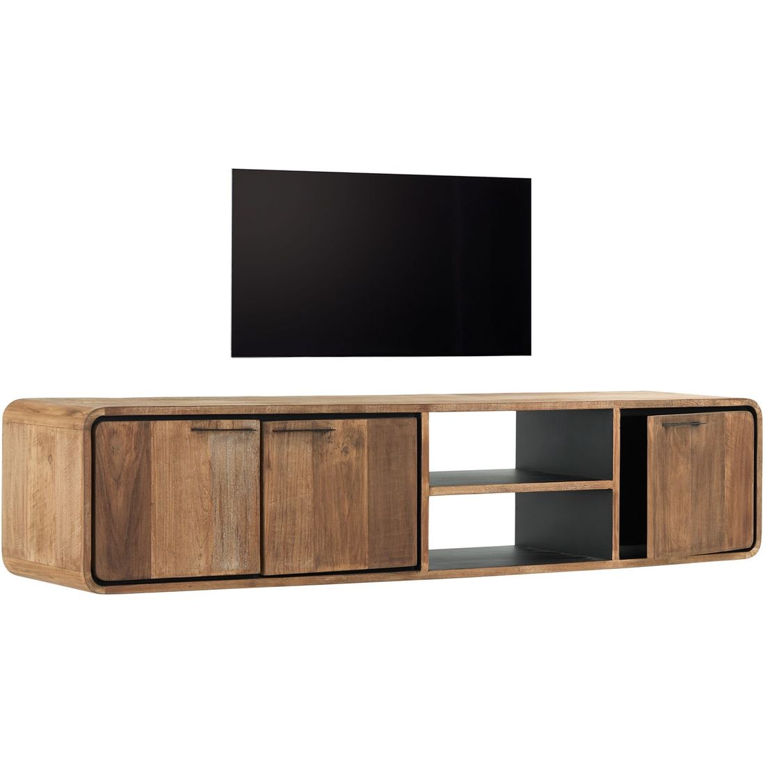 DTP Home TV Cabinet Evo Wall-Mounted Medium