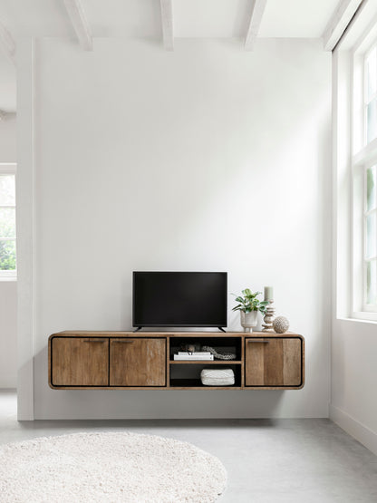 DTP Home TV Cabinet Evo Wall-Mounted Medium
