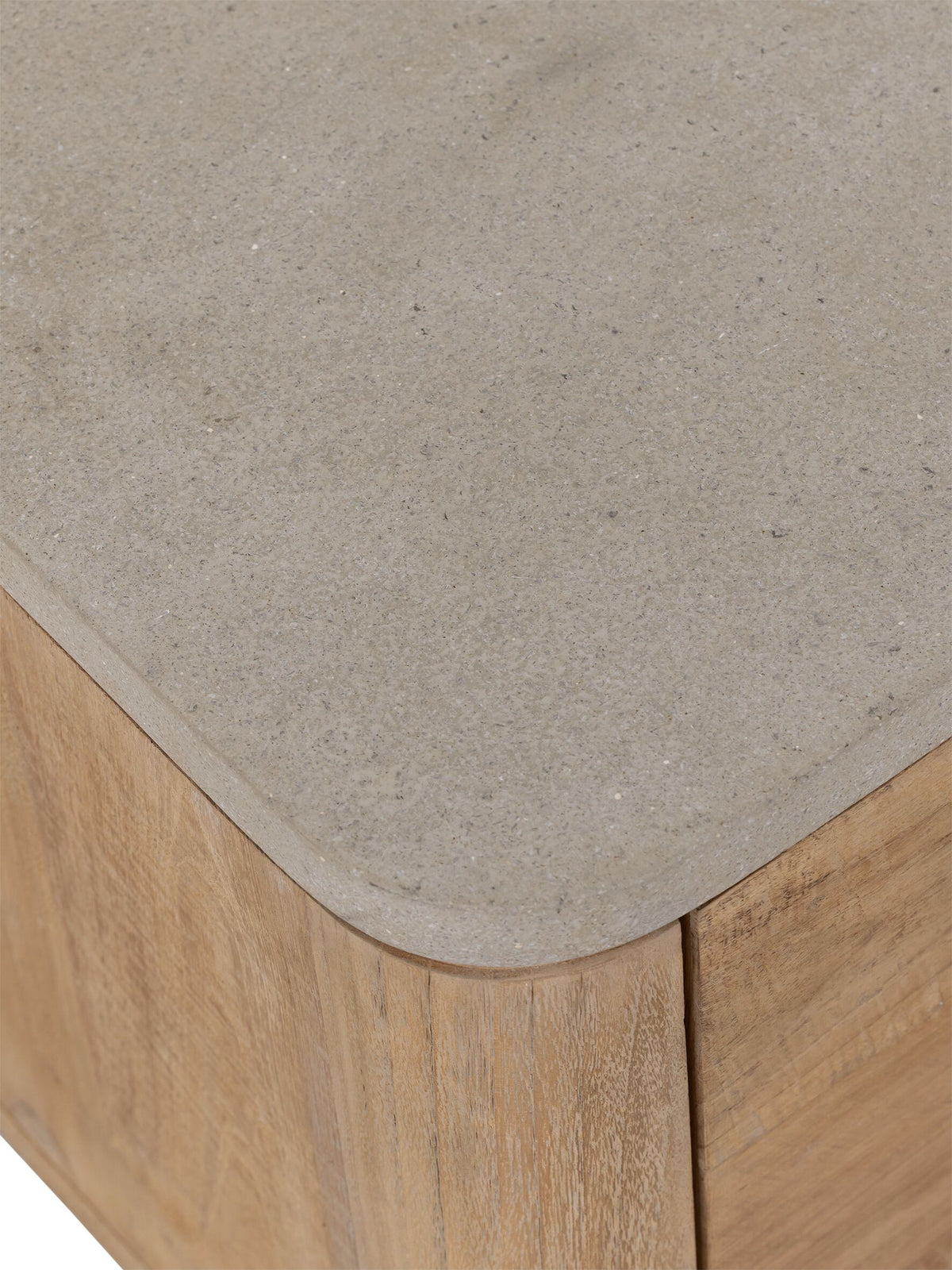 DTP Home TV Cabinet Nova Large Travertine Top