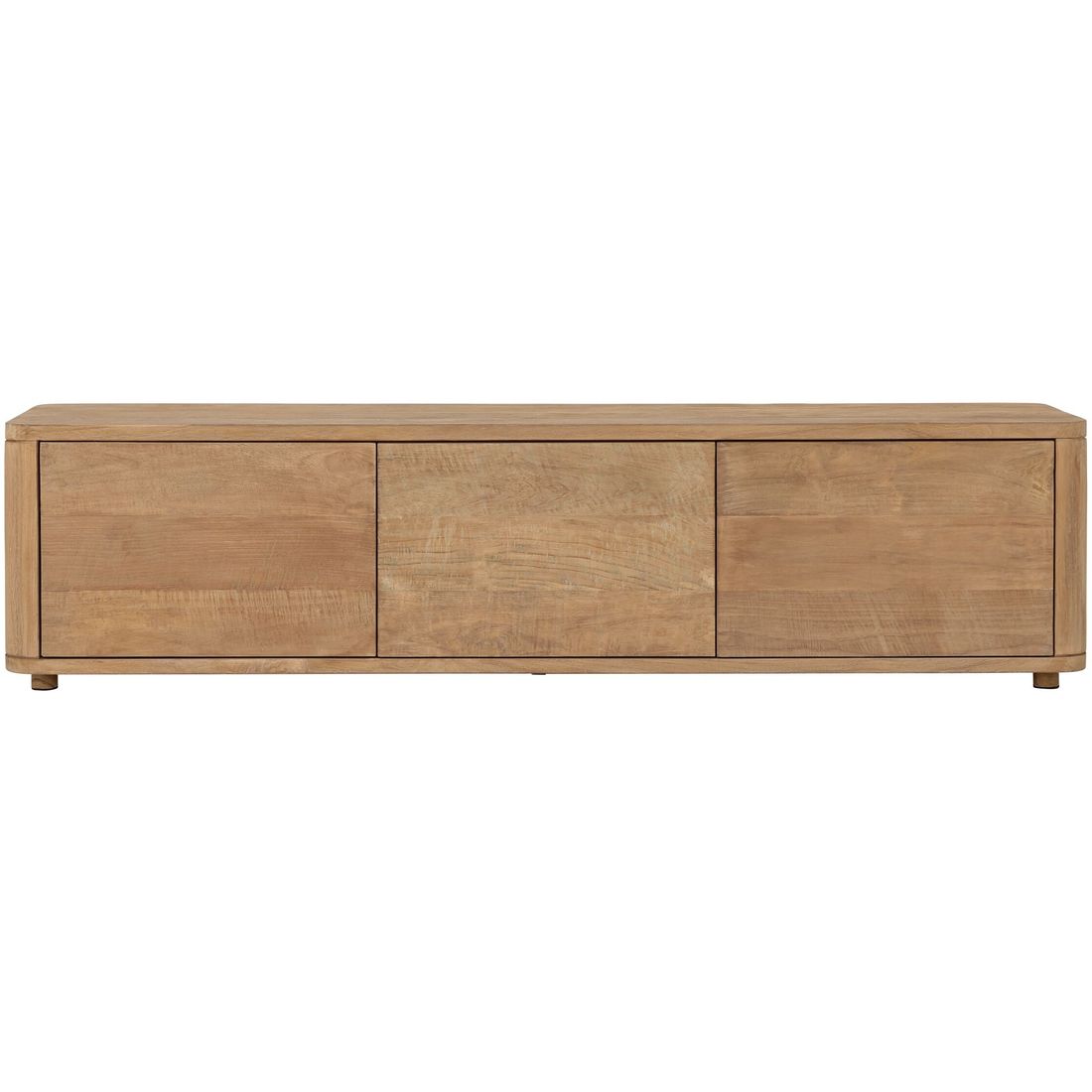 DTP Home Nova Medium TV Stand with Teak Top
