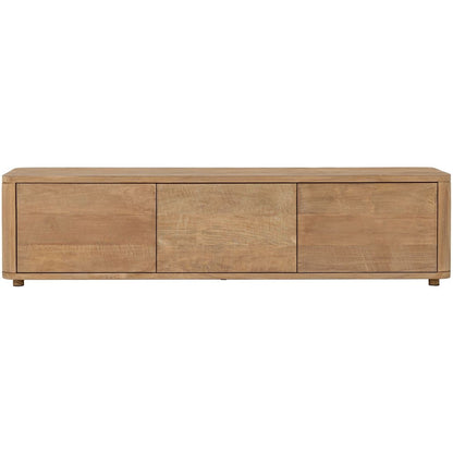 DTP Home Nova Medium TV Stand with Teak Top