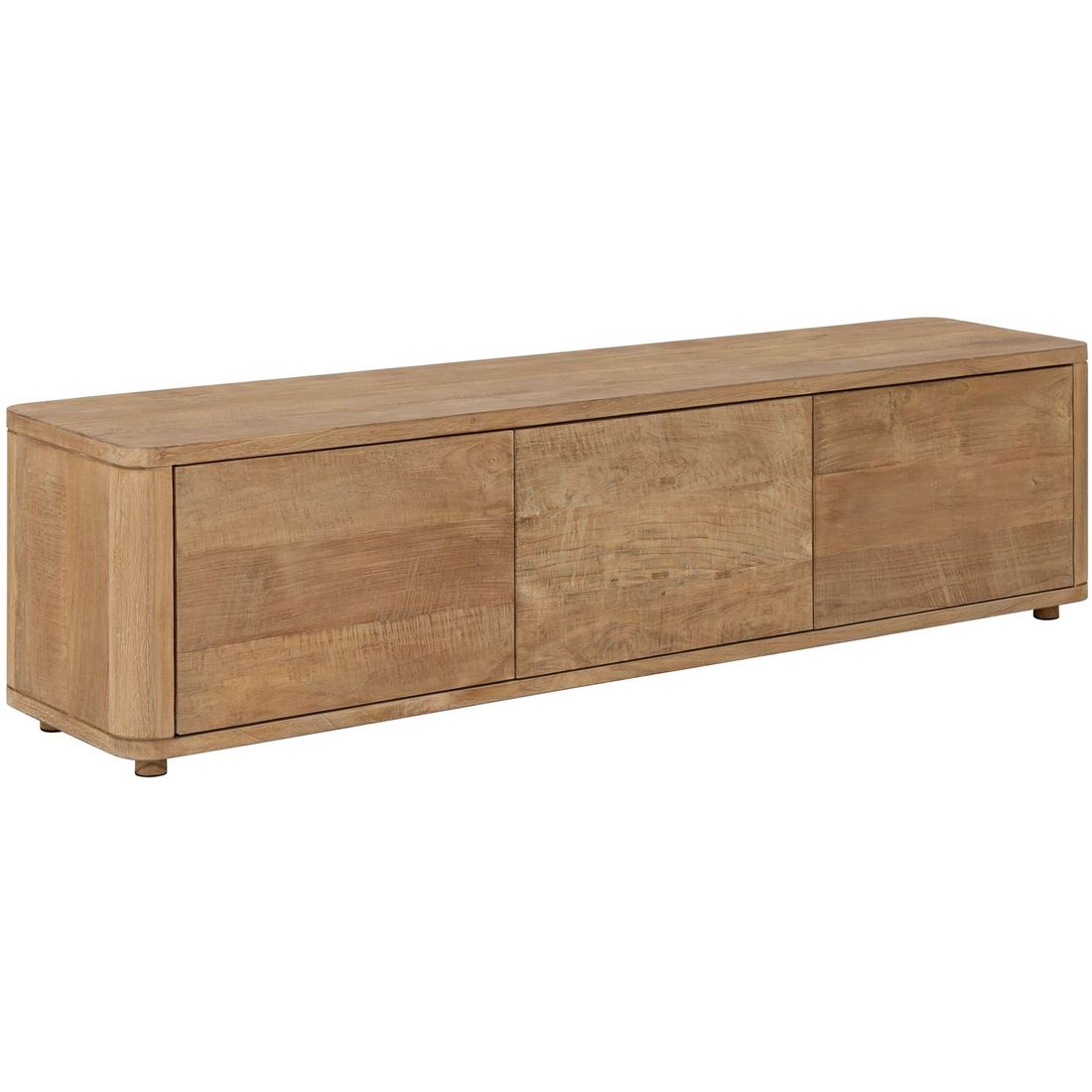 DTP Home Nova Medium TV Stand with Teak Top