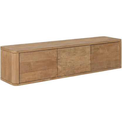 DTP Home Nova Medium TV Stand with Teak Top