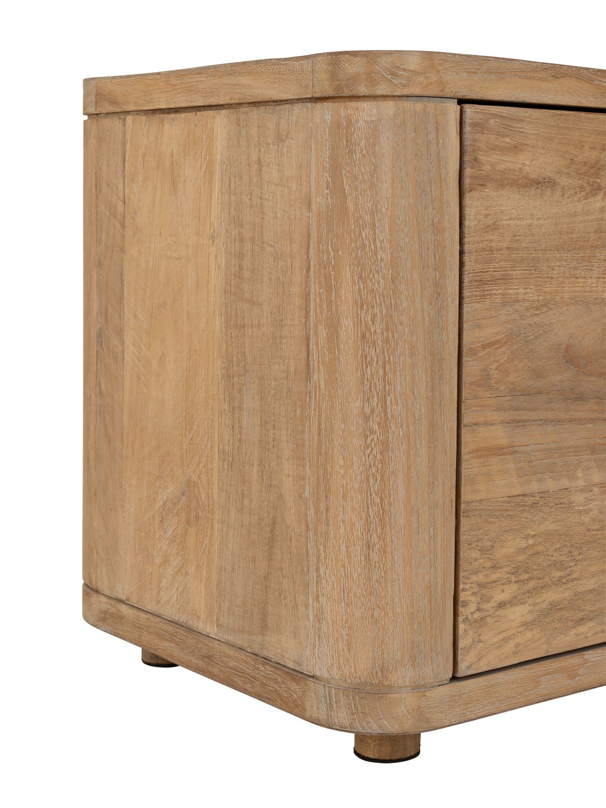 DTP Home Nova Medium TV Stand with Teak Top