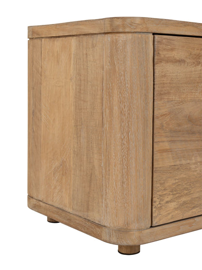 DTP Home Nova Medium TV Stand with Teak Top