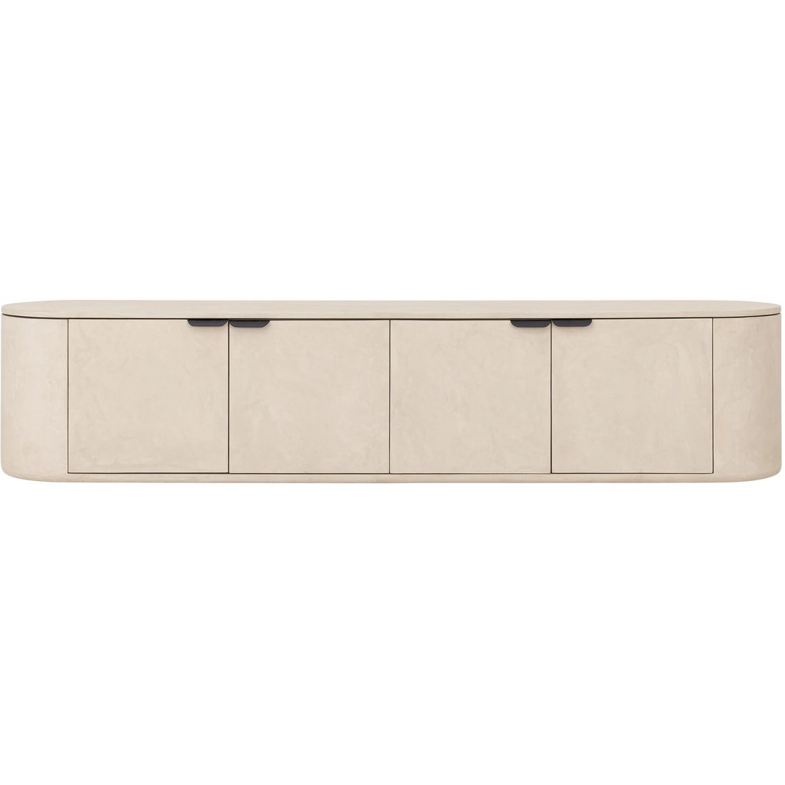DTP Home TV Cabinet Scala Loft Wall-Mounted Mortex Sand Large 200cm