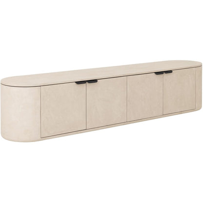 DTP Home TV Cabinet Scala Loft Wall-Mounted Mortex Sand Large 200cm