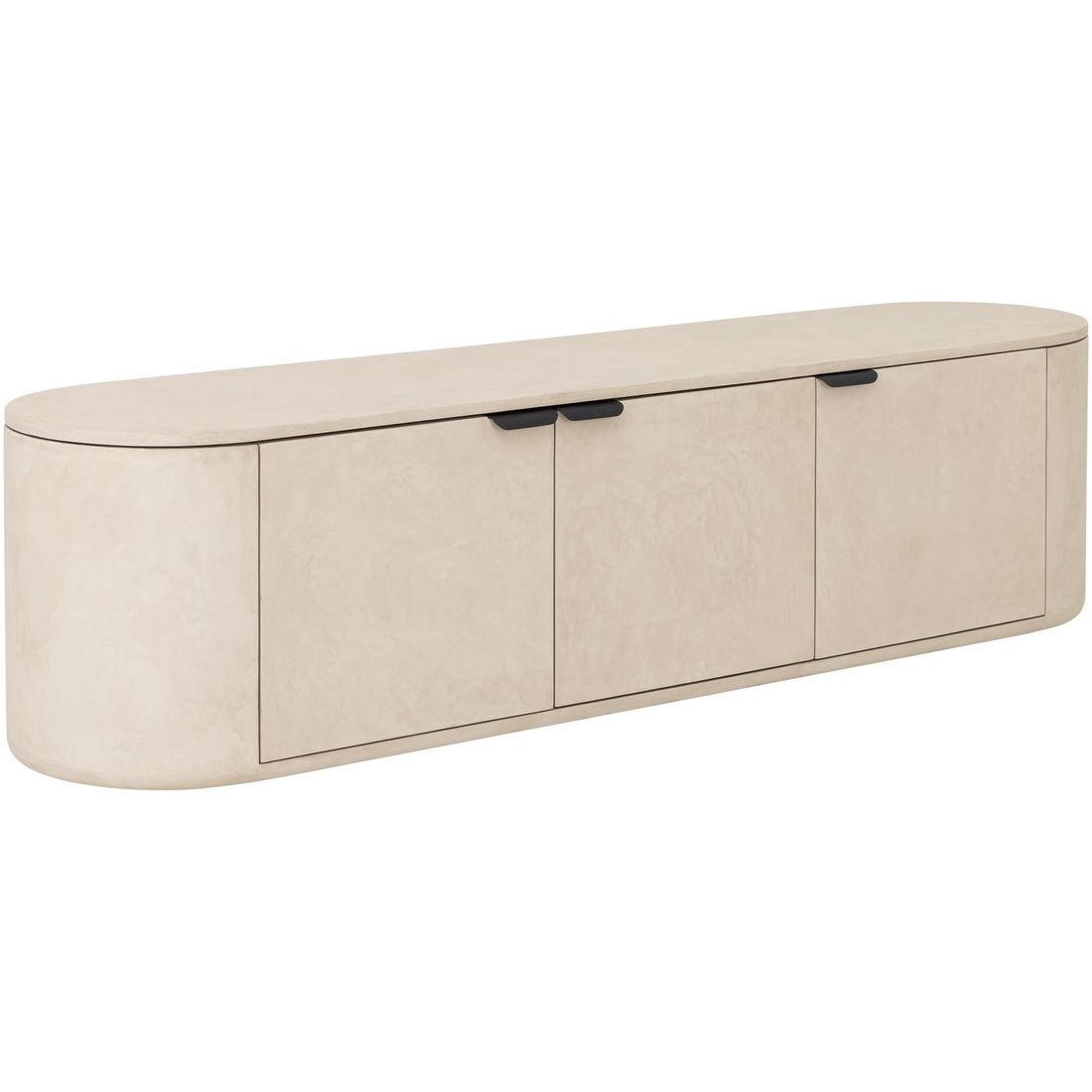DTP Home TV Cabinet Scala Loft Wall-Mounted Mortex Sand Medium 170cm