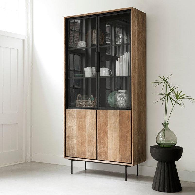 DTP Home Vitrinekast Metropole Small - Vitrinekast - DTP Home - livinglovely.nl
