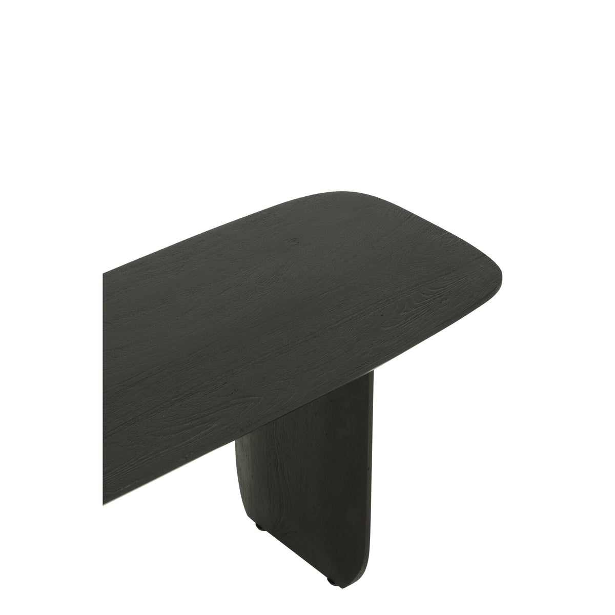 Dining Room Bench Acacia Wood Black 190cm J-Line