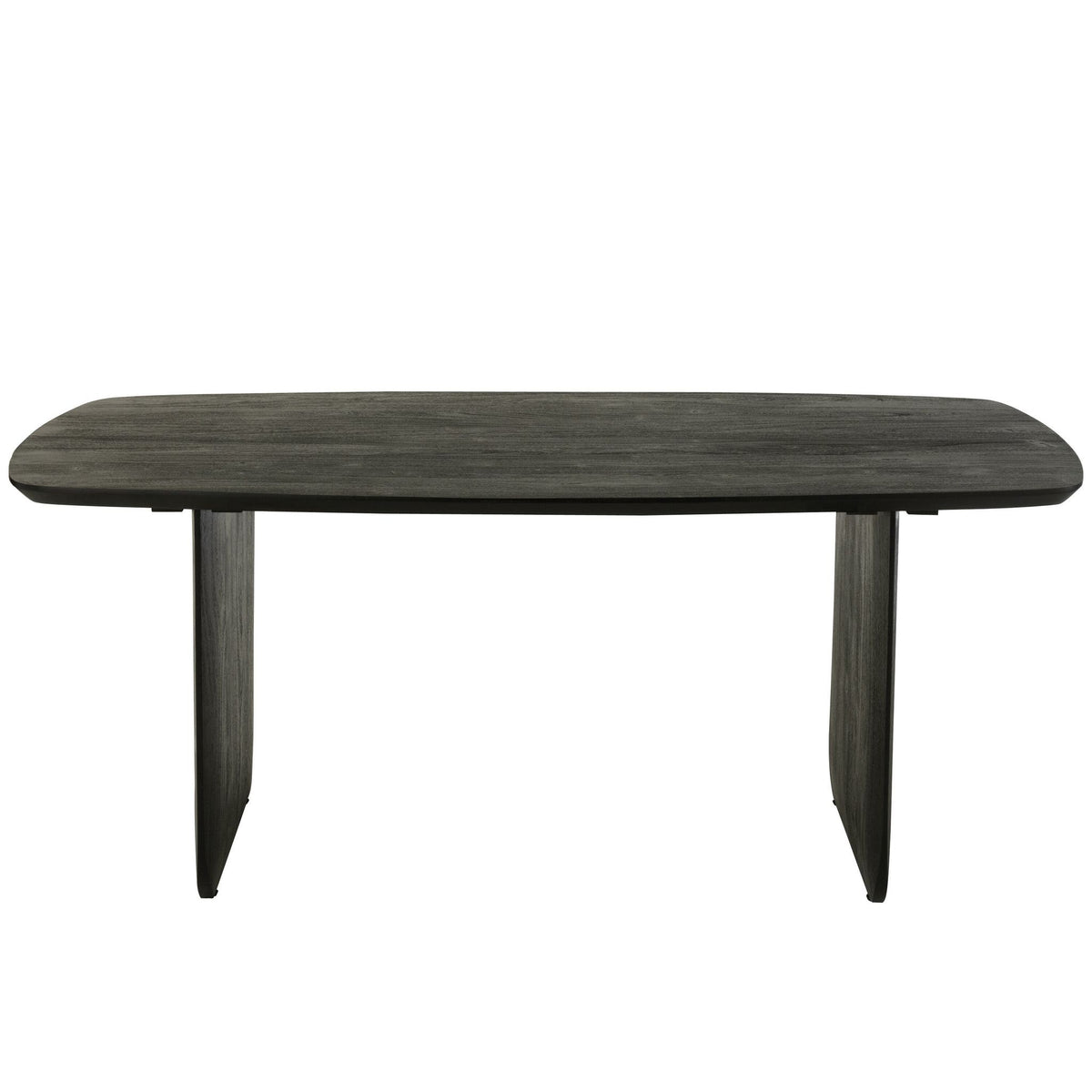 Dining Table Acacia Wood Black 190x100cm J-Line