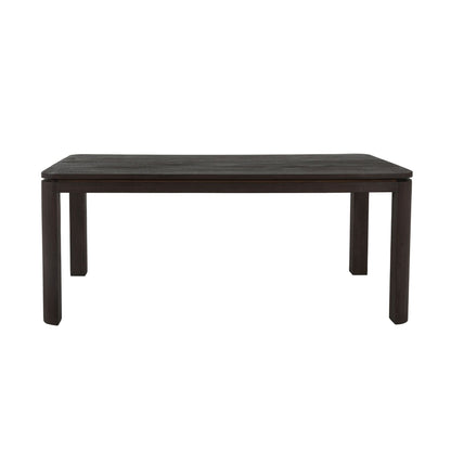 Eettafel Dallas van Starfurn, rechthoekige eettafel van bruin mangohout