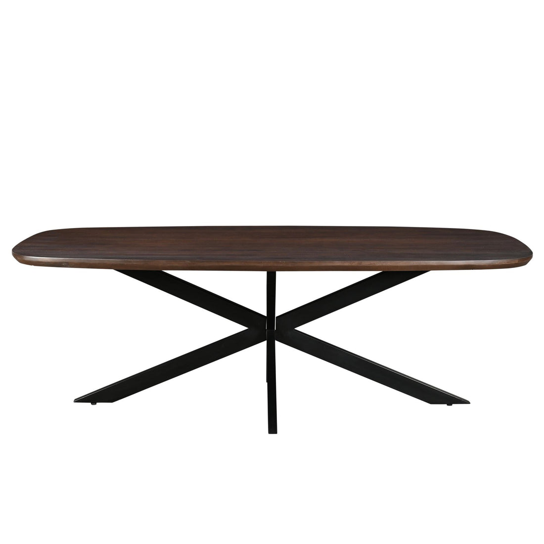 Eettafel Jesper Danish oval mangohout Chestnut 230cm van Livingfurn