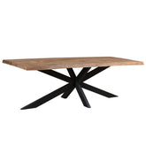 Eettafel Nairobi Tree Top Mangohout Naturel 220cm van Livingfurn