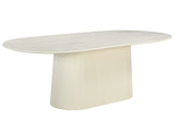Eettafel Patrice 200cm in massief mangohout, L200cm x B110cm x H76cm