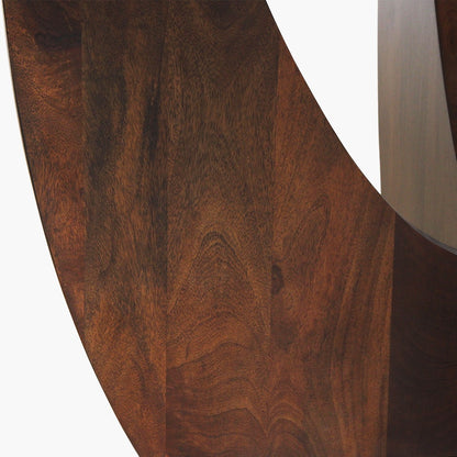 Eettafel Travertin Ronde Bruin Onderstel Raw Materials 120cm - Eetkamertafel - Raw Materials - livinglovely.nl