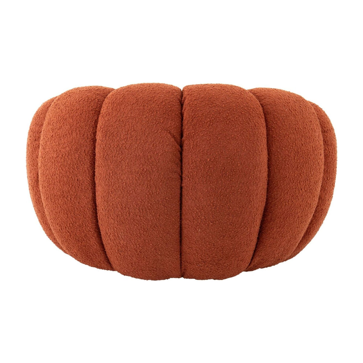 Armchair Flower Foam Rust Brown J-Line