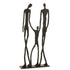 Figuur Familie Aluminium Zwart - Beeld - J-Line - livinglovely.nl