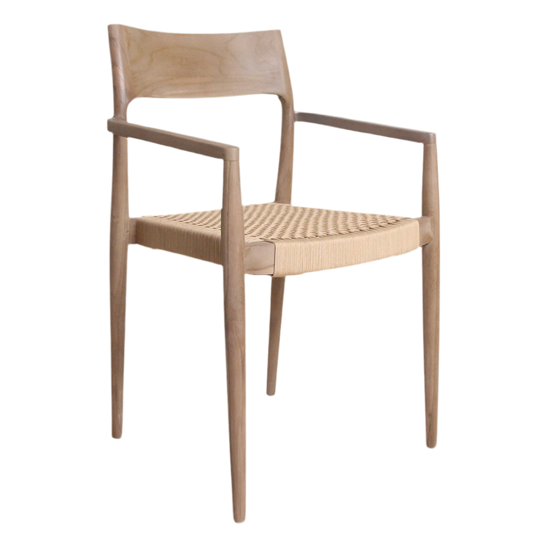 Freya Terrasstoel met Armleuning Naturel Raw Materials - Terrasstoel - Raw Materials - livinglovely.nl