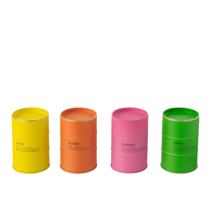Scented Candle Family Quote Assortment 50 Hours J-Line