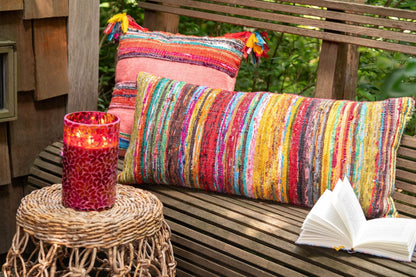 Geurkaars Flower Mosaic Wax Large Set van 2-75u