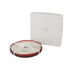 Geurkaars Livia Glas Rood Extra Large - Geurkaars - J-Line - livinglovely.nl