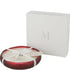 Geurkaars Livia Glas Rood Large 40uur - Geurkaars - J-Line - livinglovely.nl