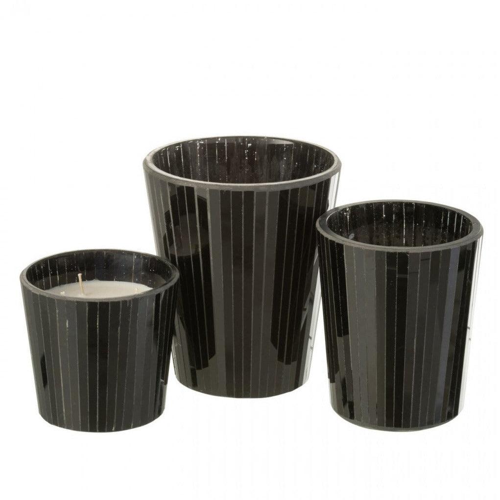 Geurkaars Noa Spicy Twilight Zwart Medium-55h