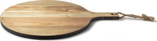 Gusta Serveerplank met zwarte rand 52x39cm - Serveerplank - Gusta - livinglovely.nl