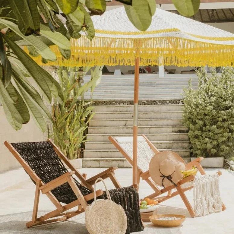 Handgeknoopte Parasol - Lemon Tree - 250cm - Handgeknoopte parasol - Todo Bien - livinglovely.nl