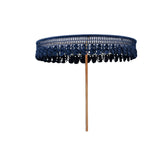 Handgeknoopte Parasol - Luxor Blauw 250cm - Handgeknoopte parasol - Todo Bien - livinglovely.nl