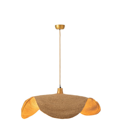 Hangende Lamp Moonj Gras Naturel Large - Hanglamp - J-Line - livinglovely.nl