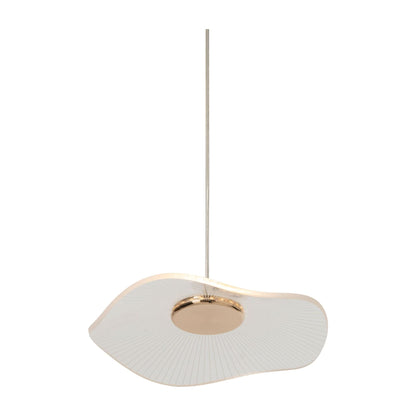 Flower Acrylic Gold Pendant Light Large J-Line