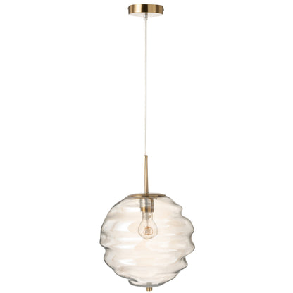 Pendant Light Glass Light Cognac J-Line