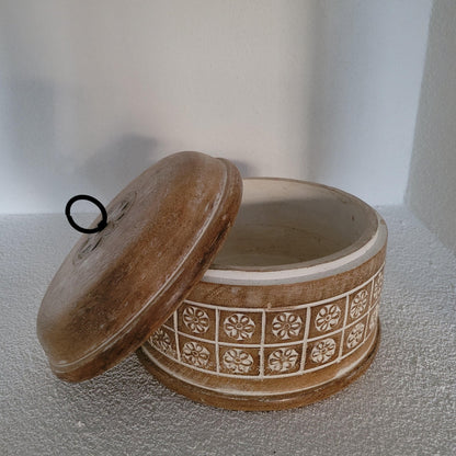 Houten doos - - Living Lovely - livinglovely.nl