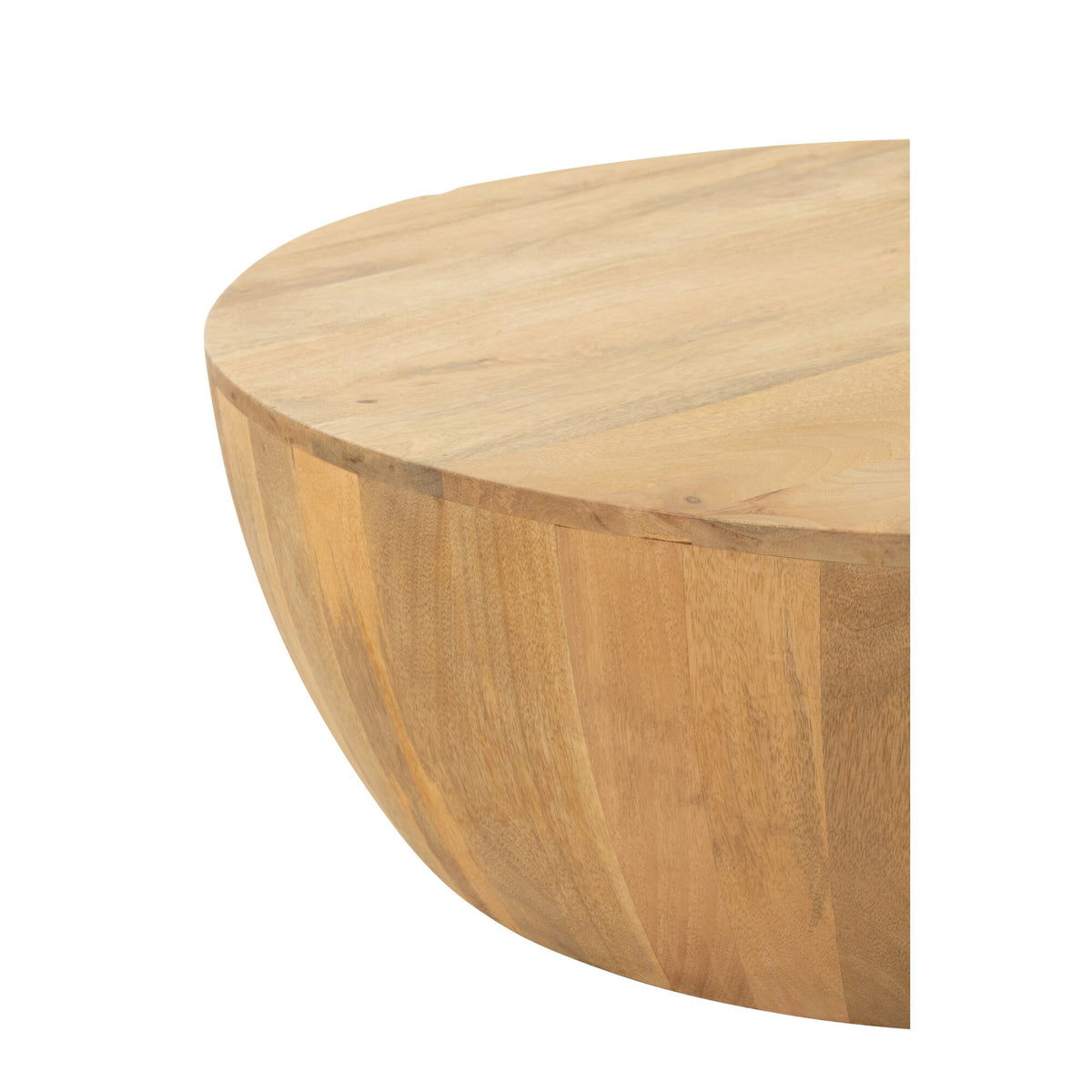 J-Line coffee table Camille natural mango wood