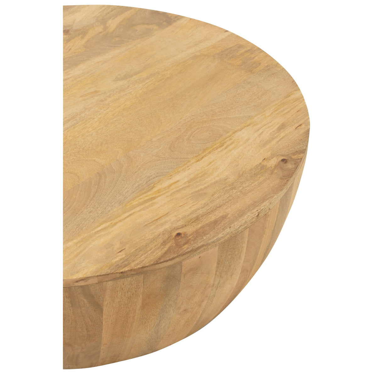 J-Line coffee table Camille natural mango wood