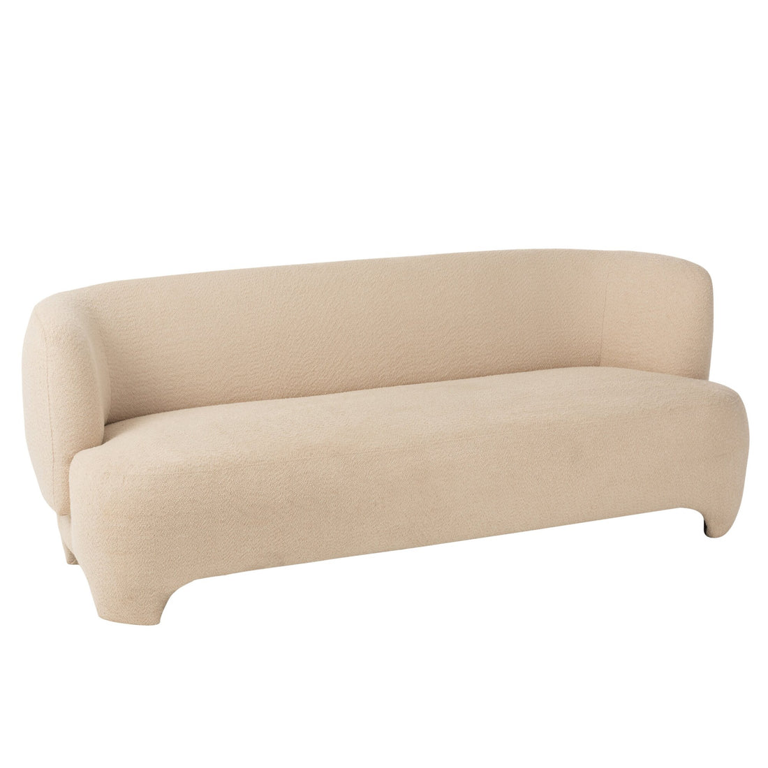 J-Line White 2/3-Seater Sofa J-Line