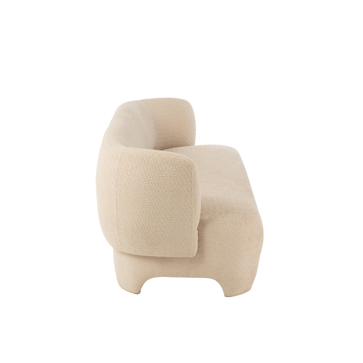 J-Line White 2/3-Seater Sofa J-Line