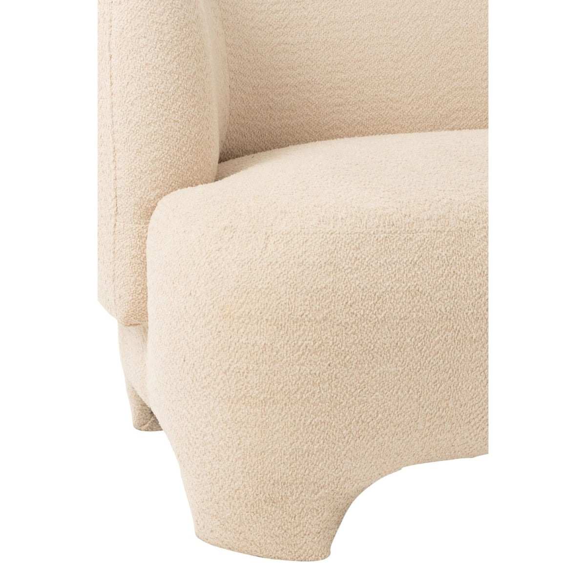 J-Line White 2/3-Seater Sofa J-Line