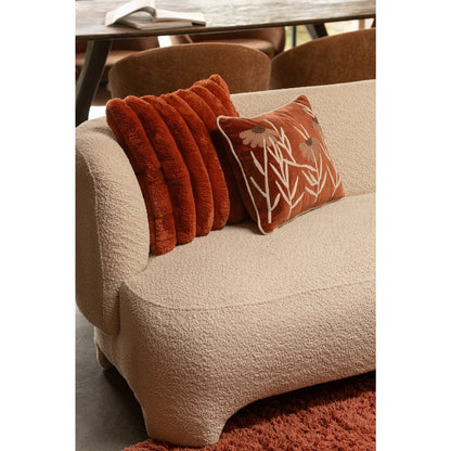 J-Line White 2/3-Seater Sofa J-Line