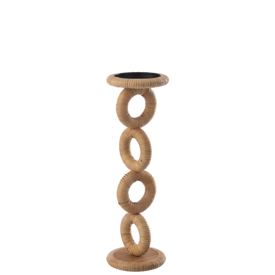 Candle Holder Ring Mdf Natural Large J-Line