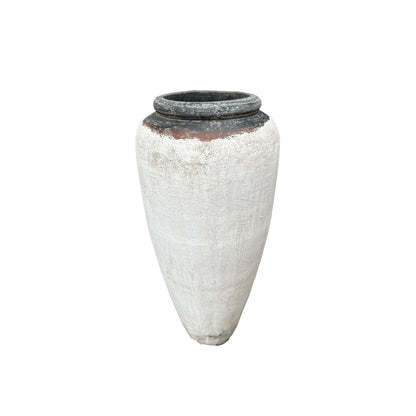 Kajetan Bloempot Wit Large PTMD - Pot - PTMD - livinglovely.nl