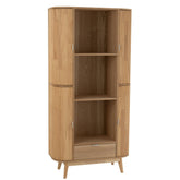 Kast Vakken Rond Mdf/Dennenhout Naturel J-Line
