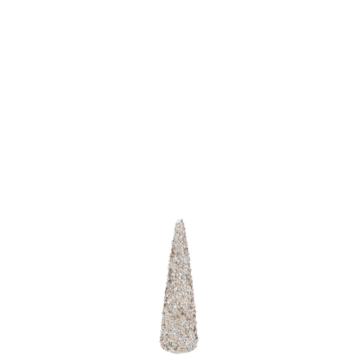 Cone Sequins Foam Champagne-colored Small H46cm J-Line