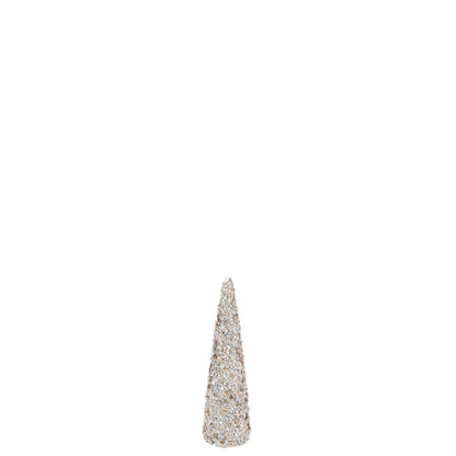 Cone Sequins Foam Champagne-colored Small H46cm J-Line