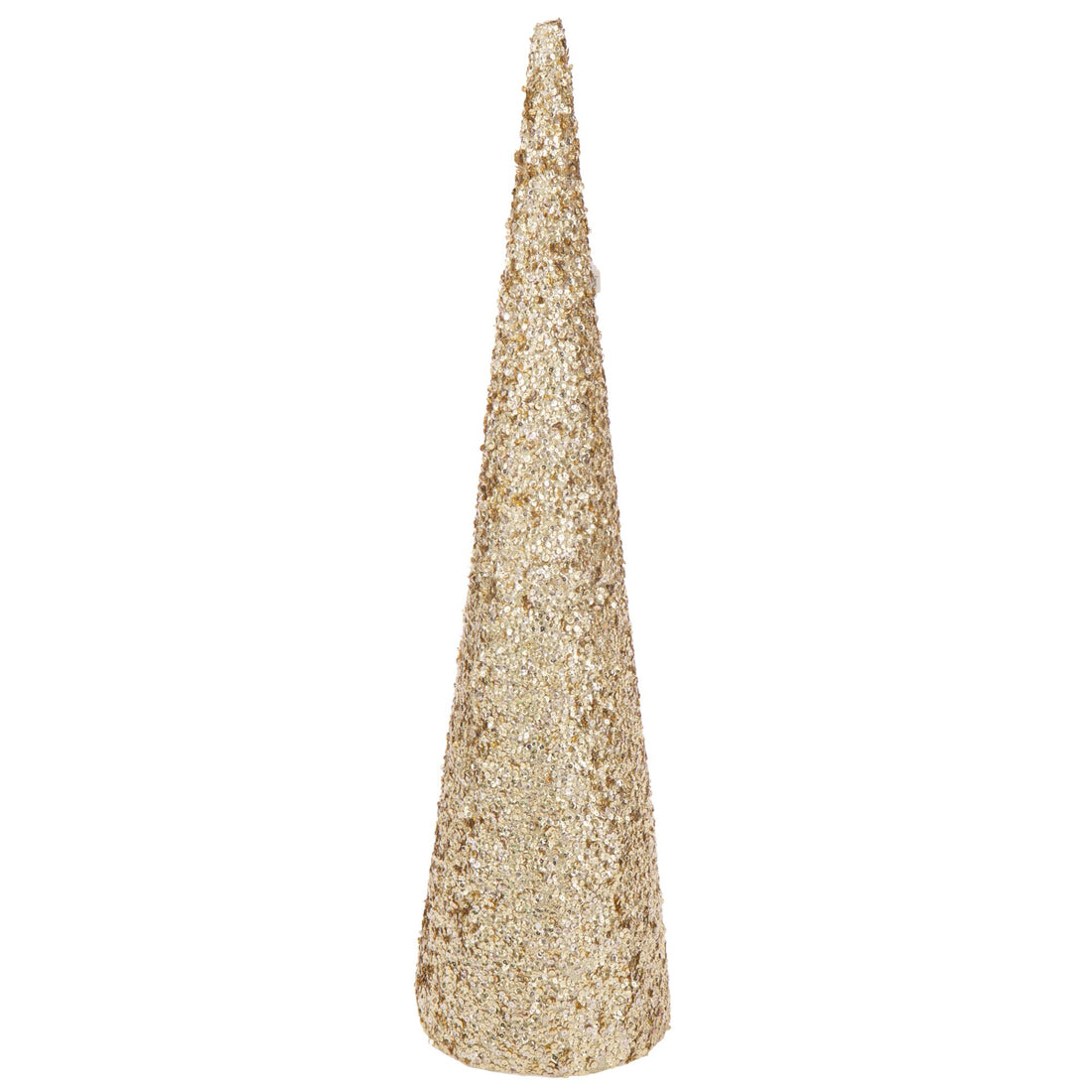 Cone Sequins Foam Gold-Colored Large H120cm J-Line