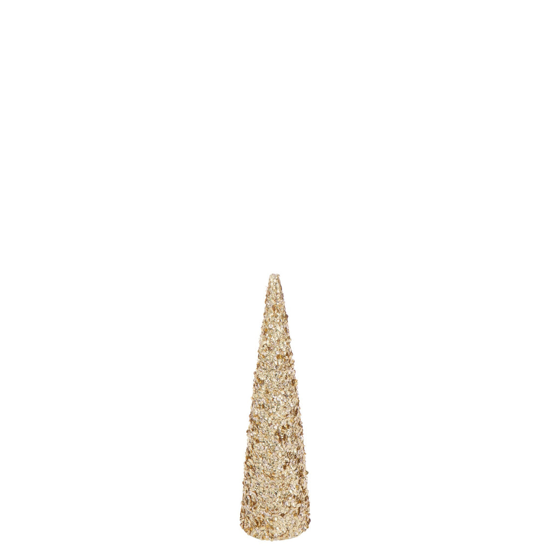Cone Sequins Foam Gold-Colored Medium H56cm J-Line