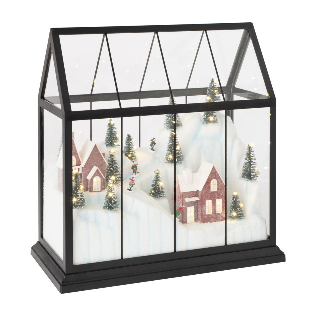 Christmas Village LED Glass Multicolor Large J-Line